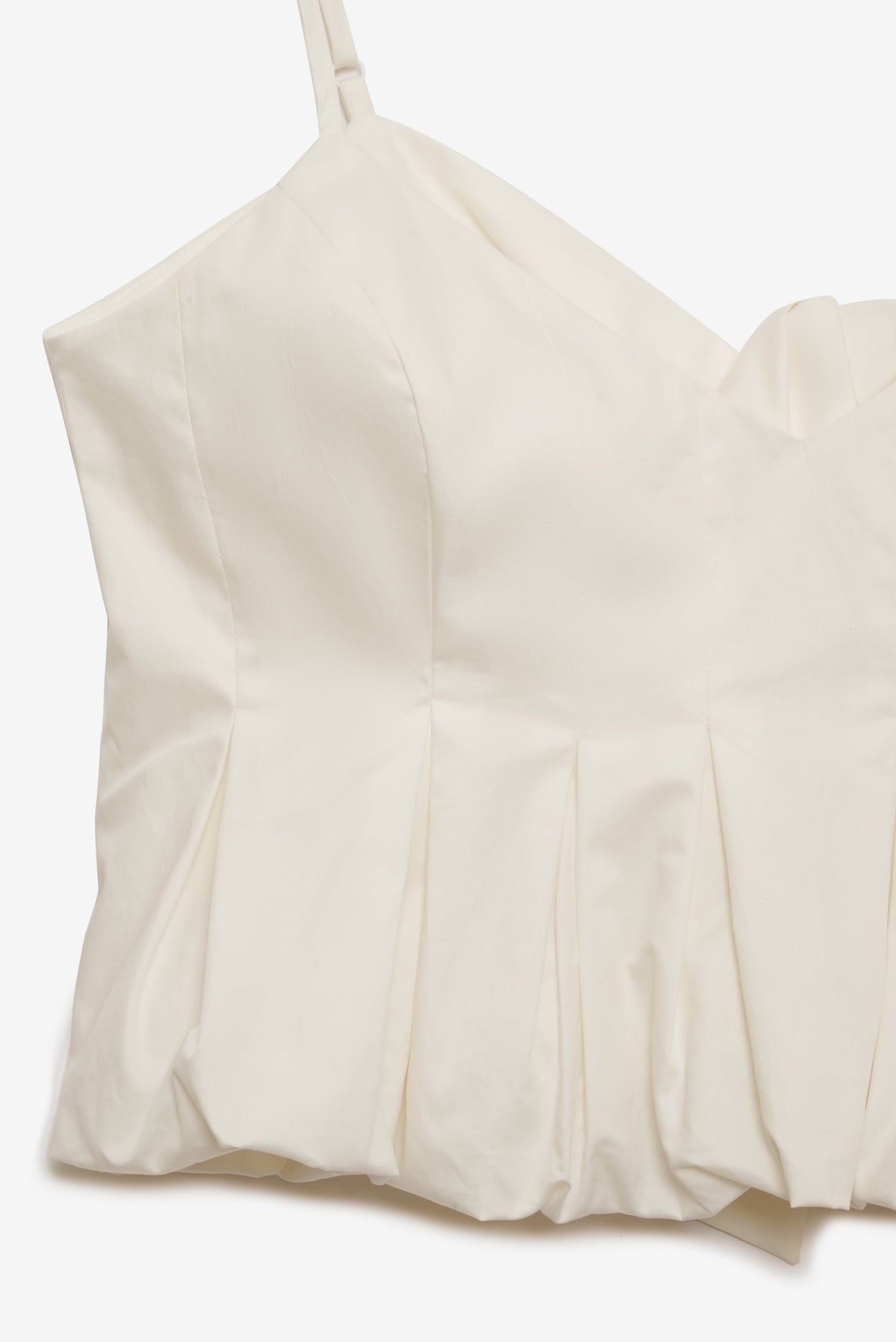 Louisa Poplin Top White - For Love & Lemons
