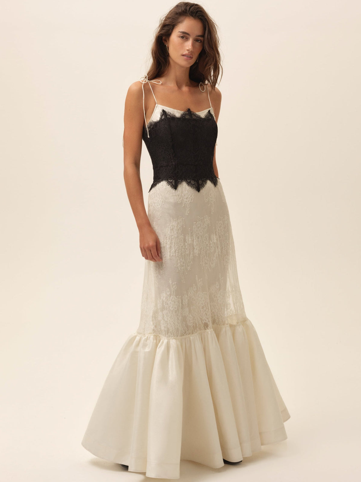 Gia Gown Cream - For Love & Lemons