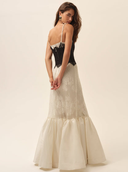 Gia Gown Cream - For Love & Lemons