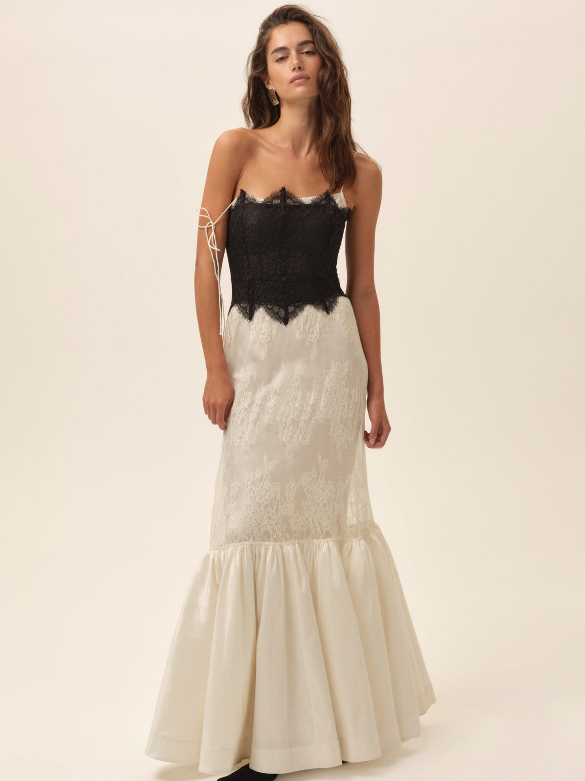 Gia Gown Cream - For Love & Lemons