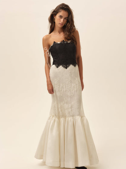 Gia Gown Cream - For Love & Lemons