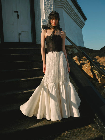 Gia Gown Cream - For Love & Lemons