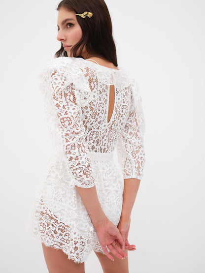 Santo Romper White - For Love & Lemons